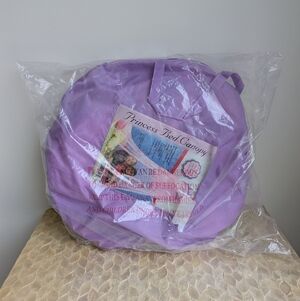 Purple Decorative Hanging Mesh Dome